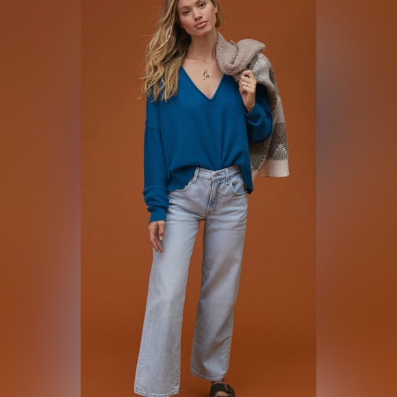 Anthropologie Pilcro Valani 100% Cashmere Sweater - Picture 2 of 7